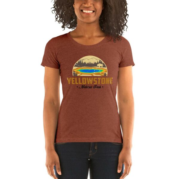 Yellowstone National Park Ladies' short sleeve t-shirt