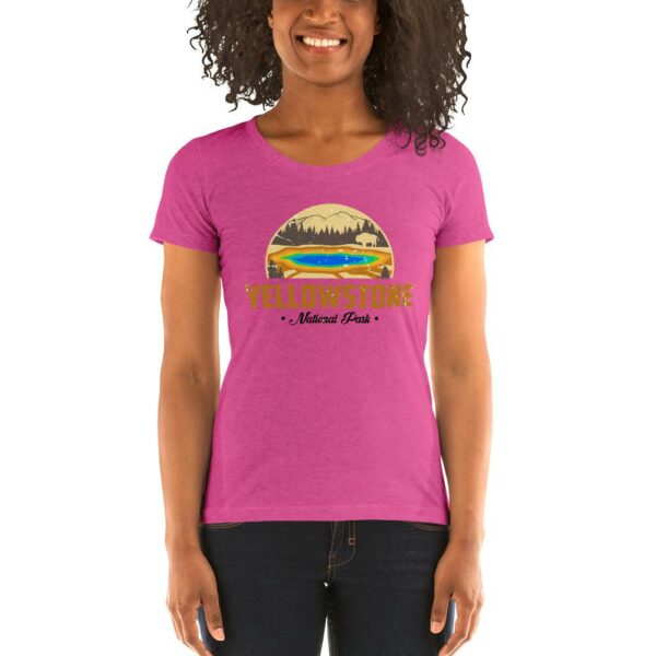 Yellowstone National Park Ladies' short sleeve t-shirt